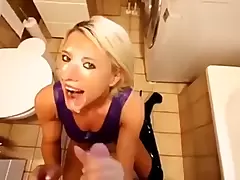 Deepest ANAL and shower FACIAL for the amazing MILF